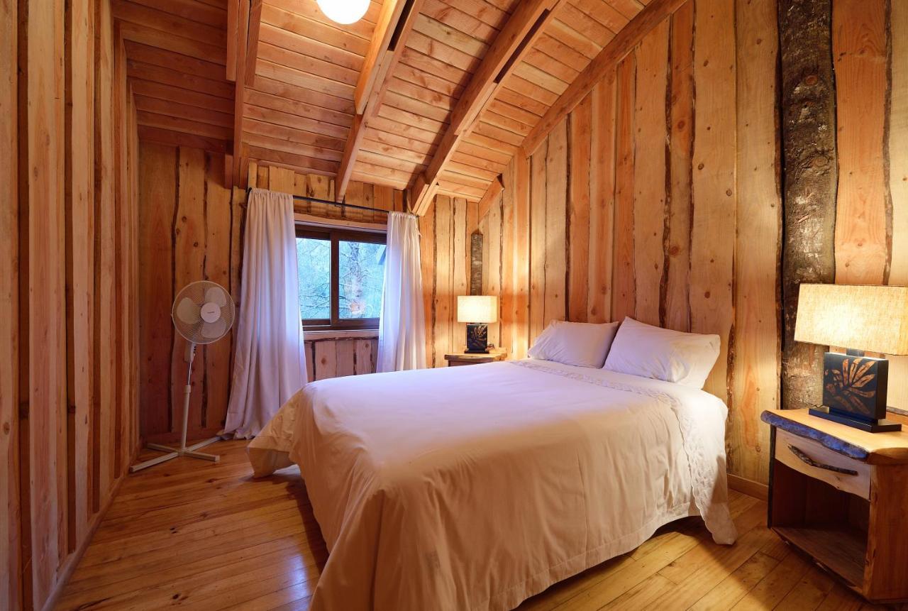Huilo Huilo Cabanas Del Bosque Puerto Fuy Luaran gambar
