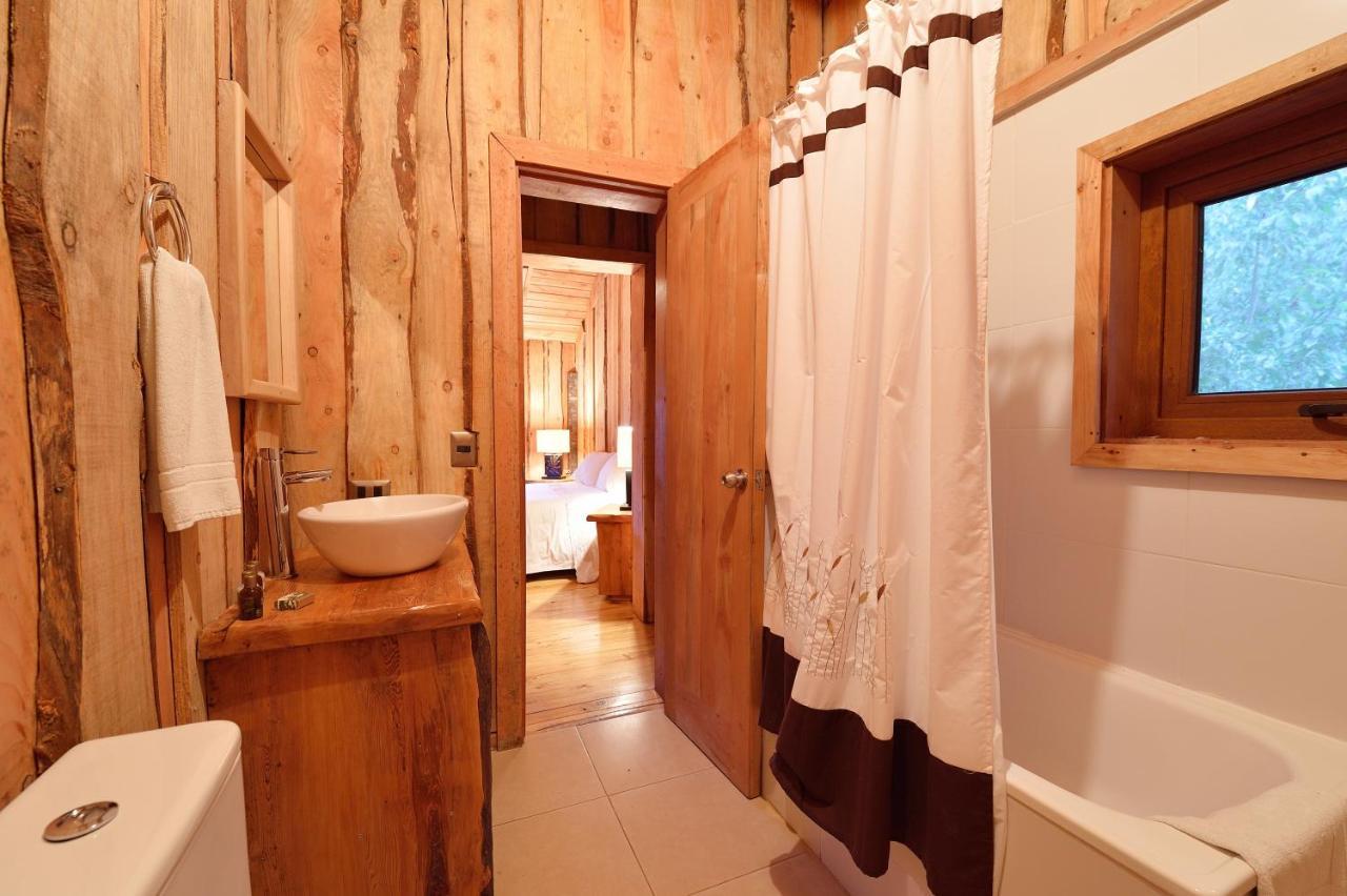 Huilo Huilo Cabanas Del Bosque Puerto Fuy Luaran gambar