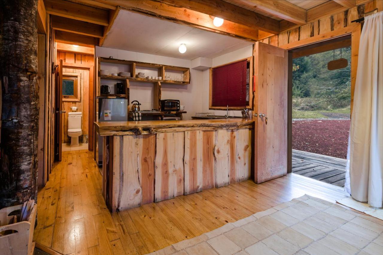 Huilo Huilo Cabanas Del Bosque Puerto Fuy Luaran gambar